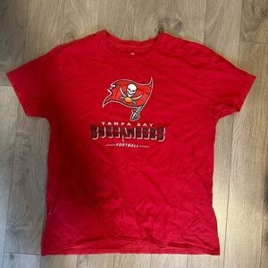 XL Fanatics Tampa Bay Buccaneers Red  T-Shirt